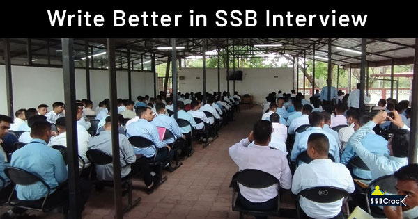 Write Better in SSB Interview