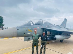 Indian Air Chief Marshal VR Chaudhari flies indigenous aircraft in ...