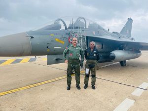 Indian Air Chief Marshal VR Chaudhari flies indigenous aircraft in ...