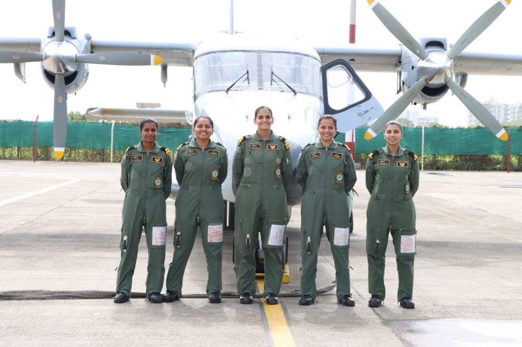 indian navys all woman aircrew creates history