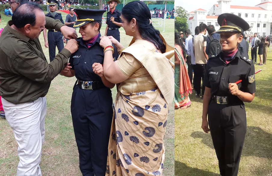 meet lieutenant vanshika pandey indian army first woman officer from chhattisgarh 1