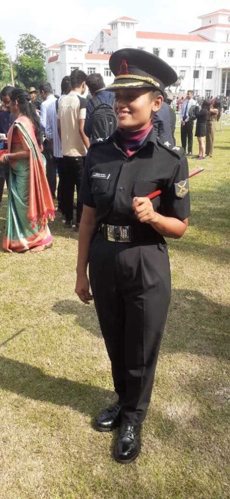 meet lieutenant vanshika pandey indian army first woman officer from chhattisgarh 4