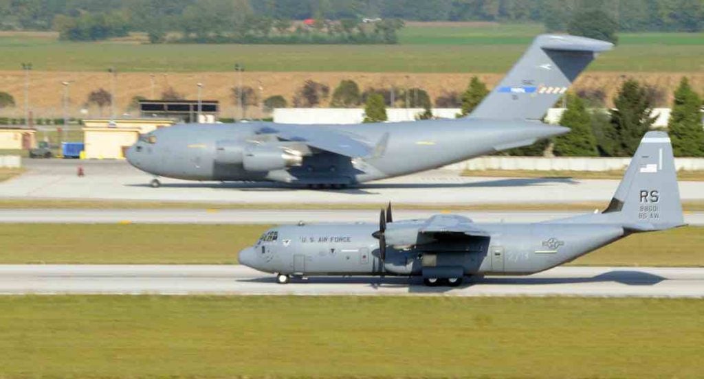 C 17 vs C 130 Comparing