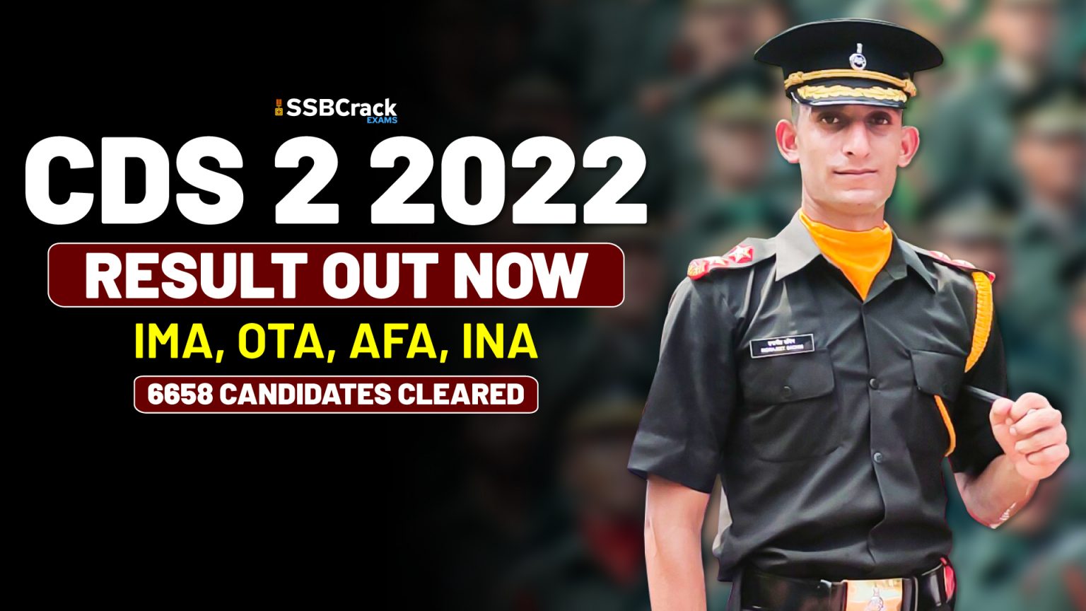 CDS 2 2022 Result Out Now – 6,658 Candidates Cleared The Written Exam