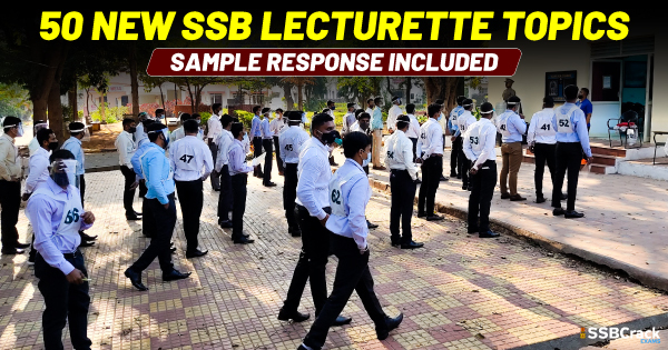 New Lecturette Topics Asked In SSB Interview