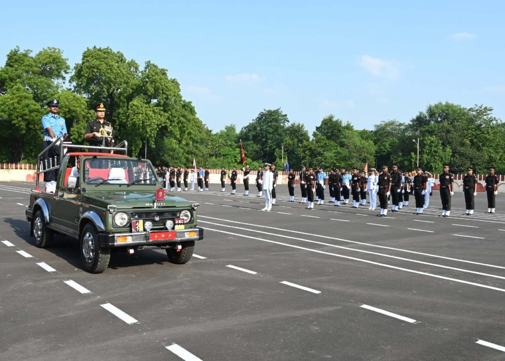 armed forces medical dental officers passing out parade