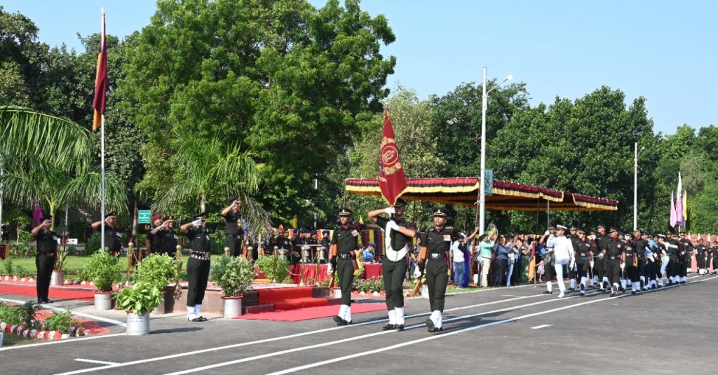 armed forces medical dental officers passing out parade 3