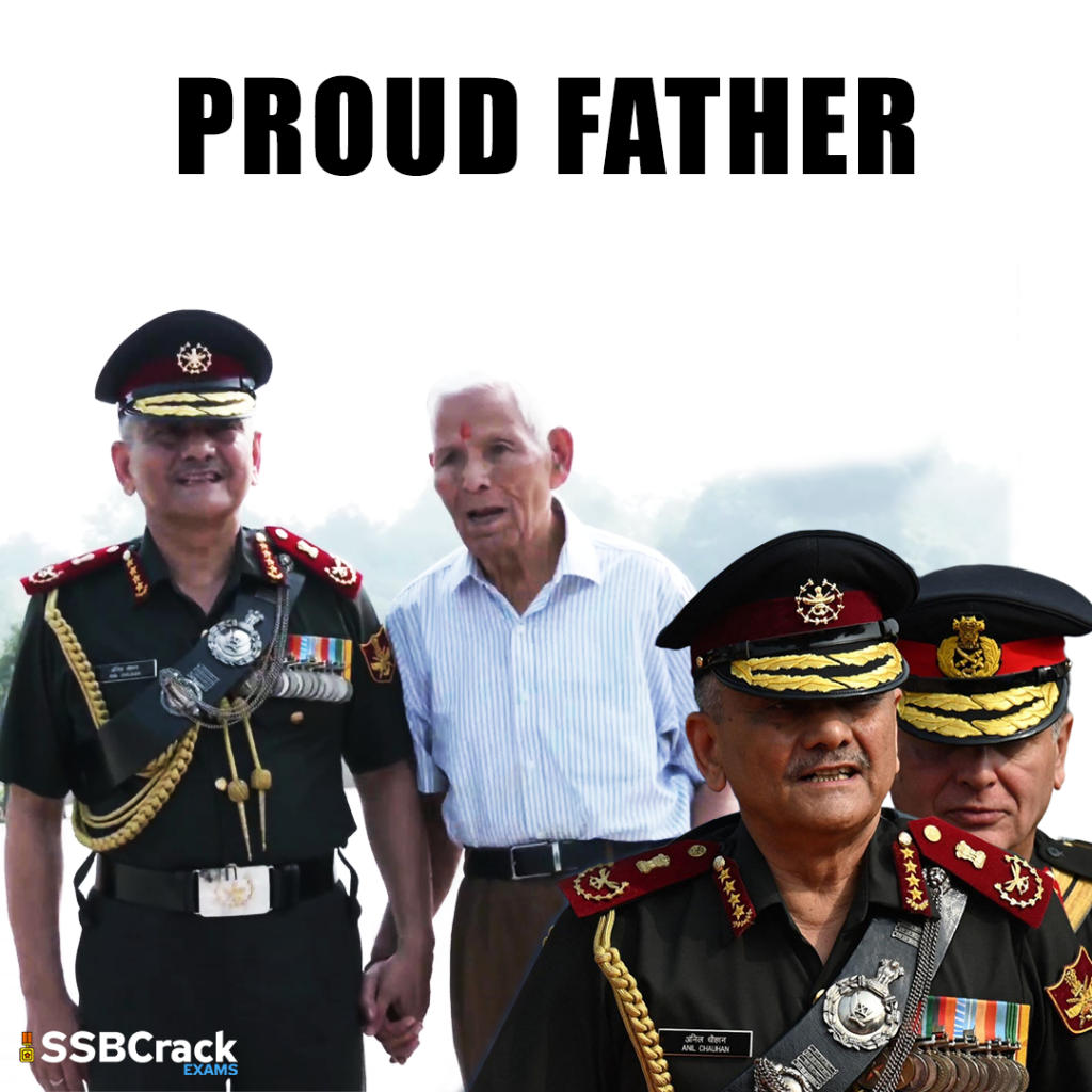 general anil chauhan father
