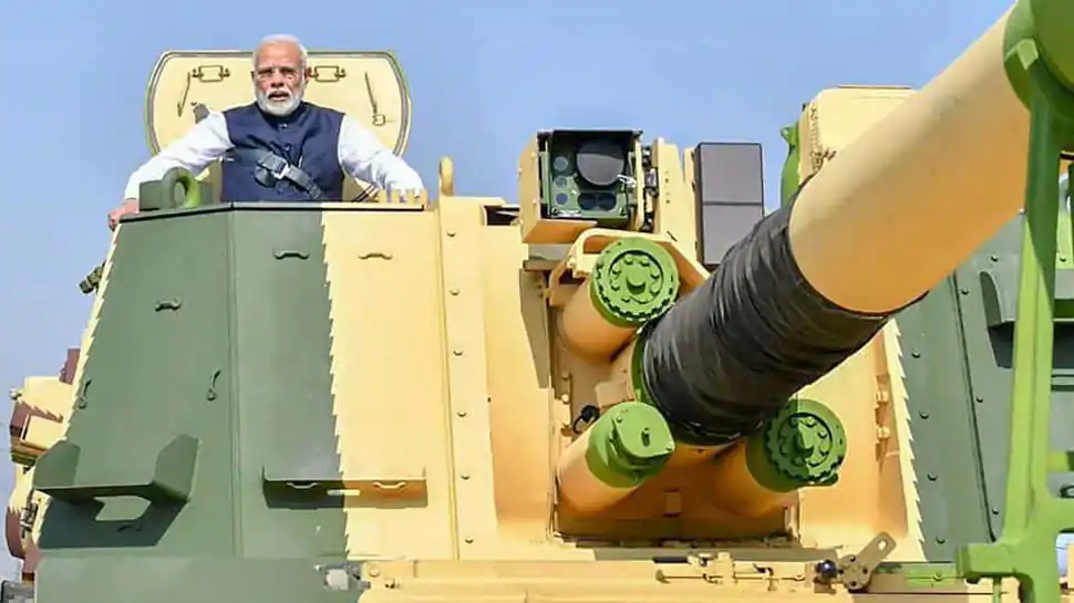 k9 vajra howitzer modi