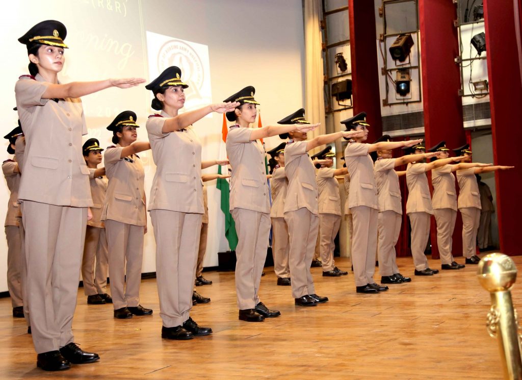 military nursing service cadets commissioning ceremony held in new delhi 1