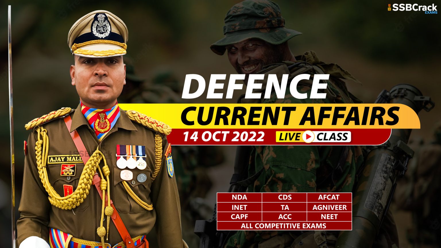 Daily Defence Current Affairs And Updates 14 October 2022 [DOWNLOAD PDF]