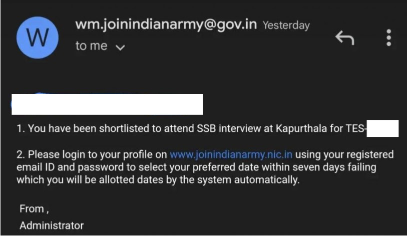 TES (Technical Entry Scheme) 48 Interview Dates 2022 Out_40.1