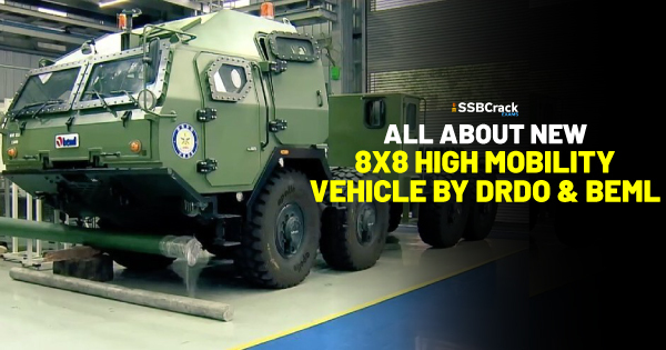 All About New 8x8 High Mobility Vehicle By DRDO BEML