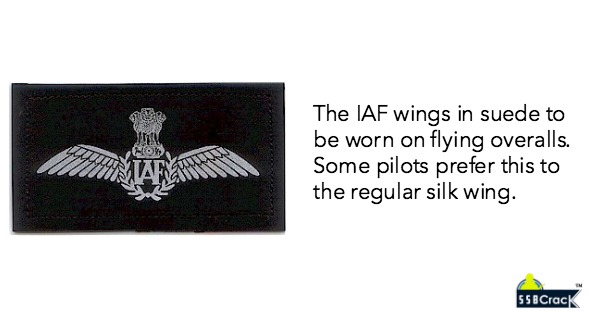 IAF pilot flying badge