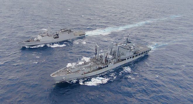 MPX Ex 2022 Between Indian Navy South Korean Navy