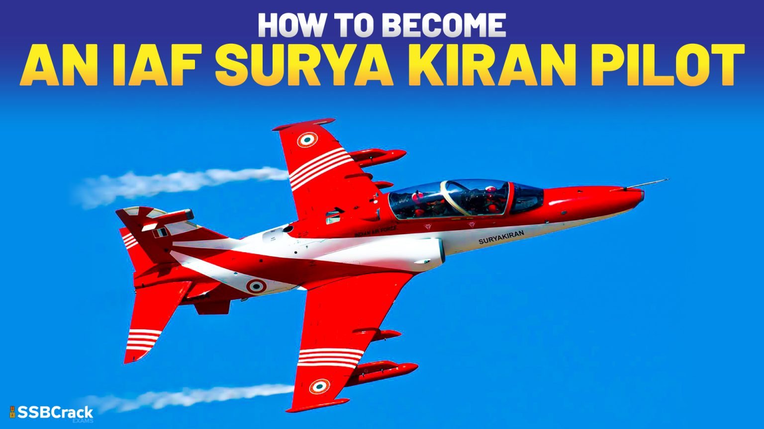 How to become an IAF Surya Kiran Pilot?