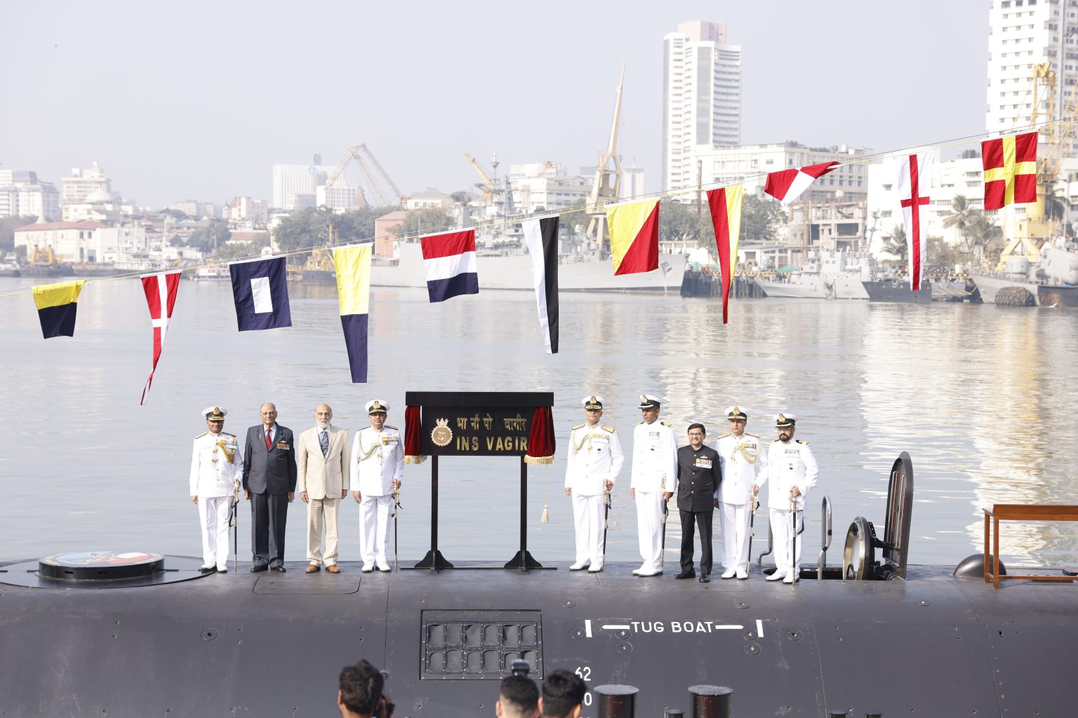 Indian Navy Commissioned Fifth Kalvari Class Submarine Vagir