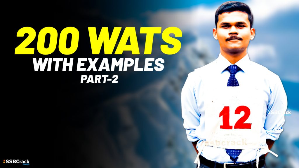 200 WATs with examples Part 2