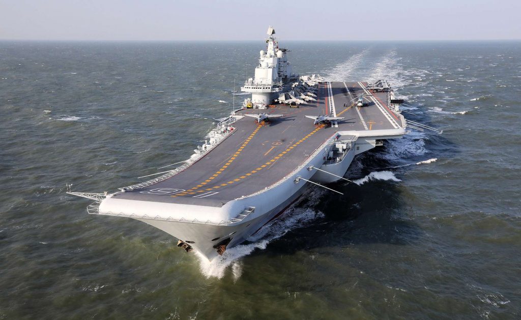 Chinese aircraft carrier 1