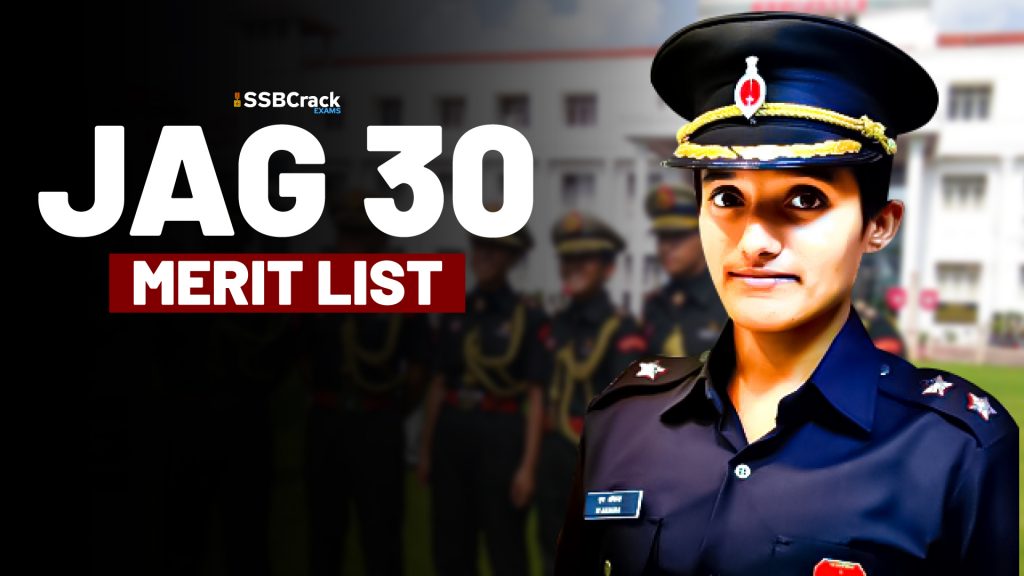 JAG 30 Women Merit List Out – 15 Women Candidates Recommended For OTA Chennai