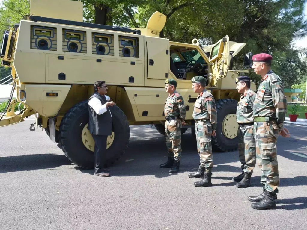 armys northern command adds kalyani m4 to its fleet of armoured vehicles