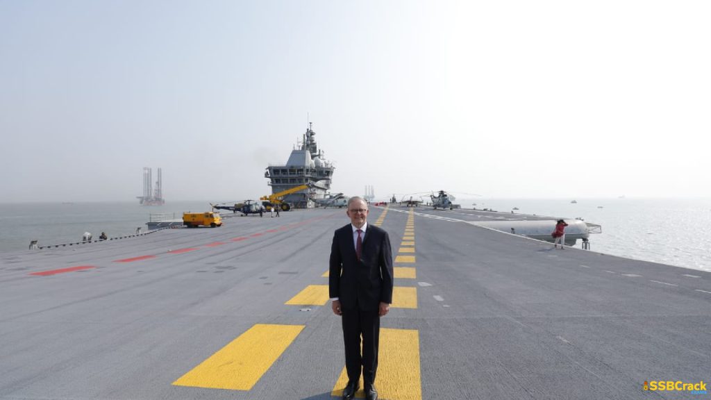 Australian PM Anthony Albanese Visits INS Vikrant