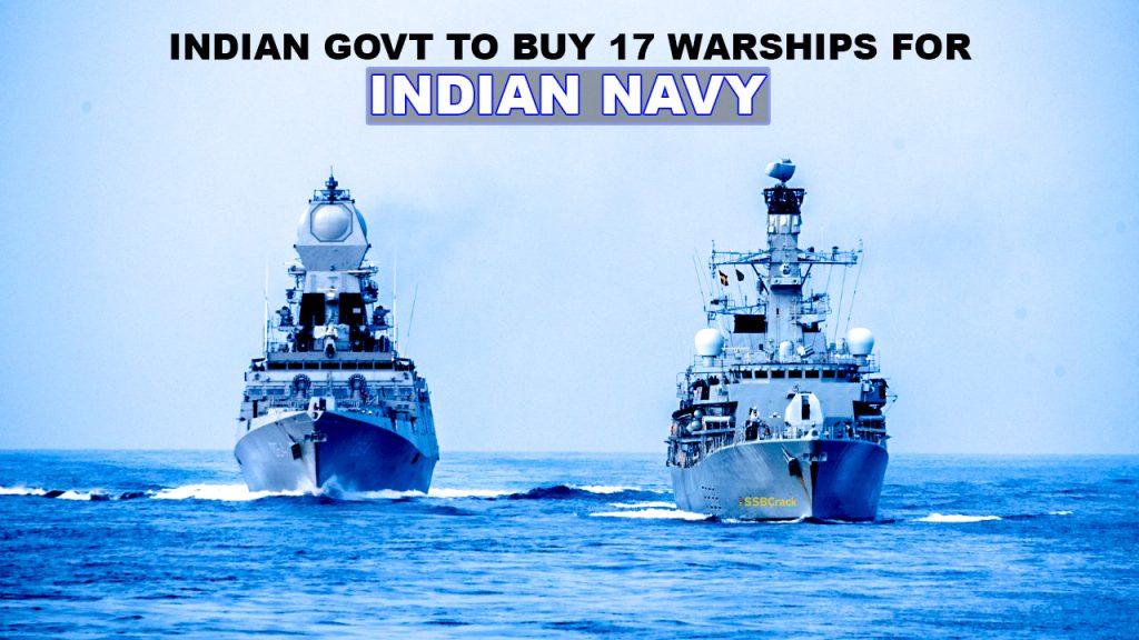 MoD signs Rs 19600 crore deal to acquire 17 Warships