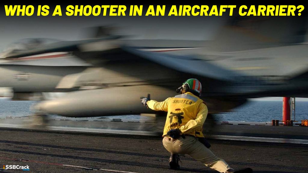 Who is a shooter in an aircraft carrier