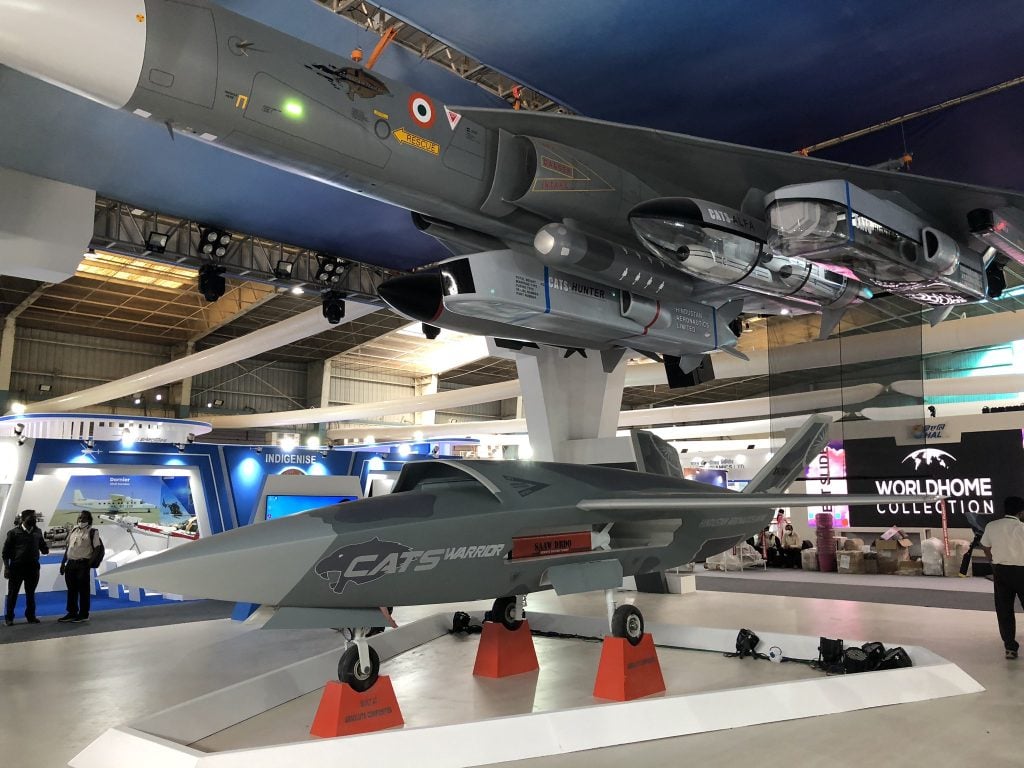 ANI on X: Karnataka: The model of a futuristic combat drone CATS