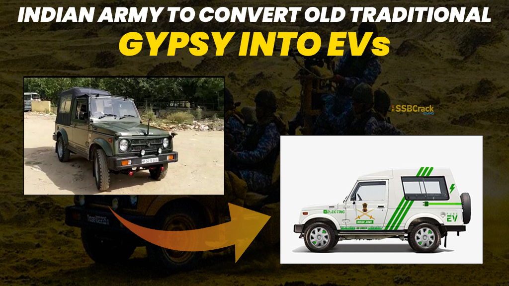 Indian Army Converting Gypsies SUVs into Electric Vehicles