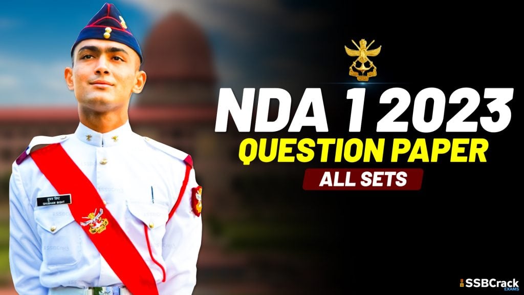 NDA 1 2023 Question Papers Original All Sets