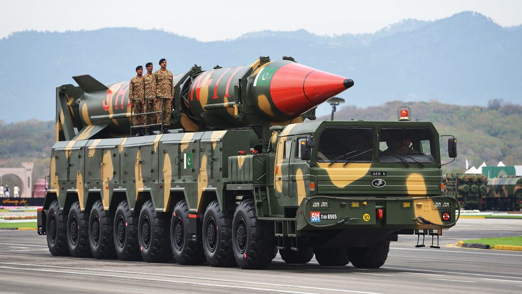 Pakistan nuclear missile