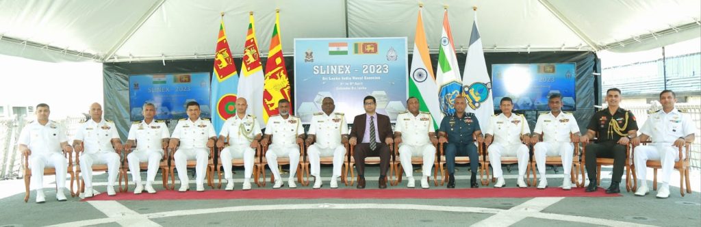 SLINEX 2023 India Sri Lanka Bilateral Maritime Exercise