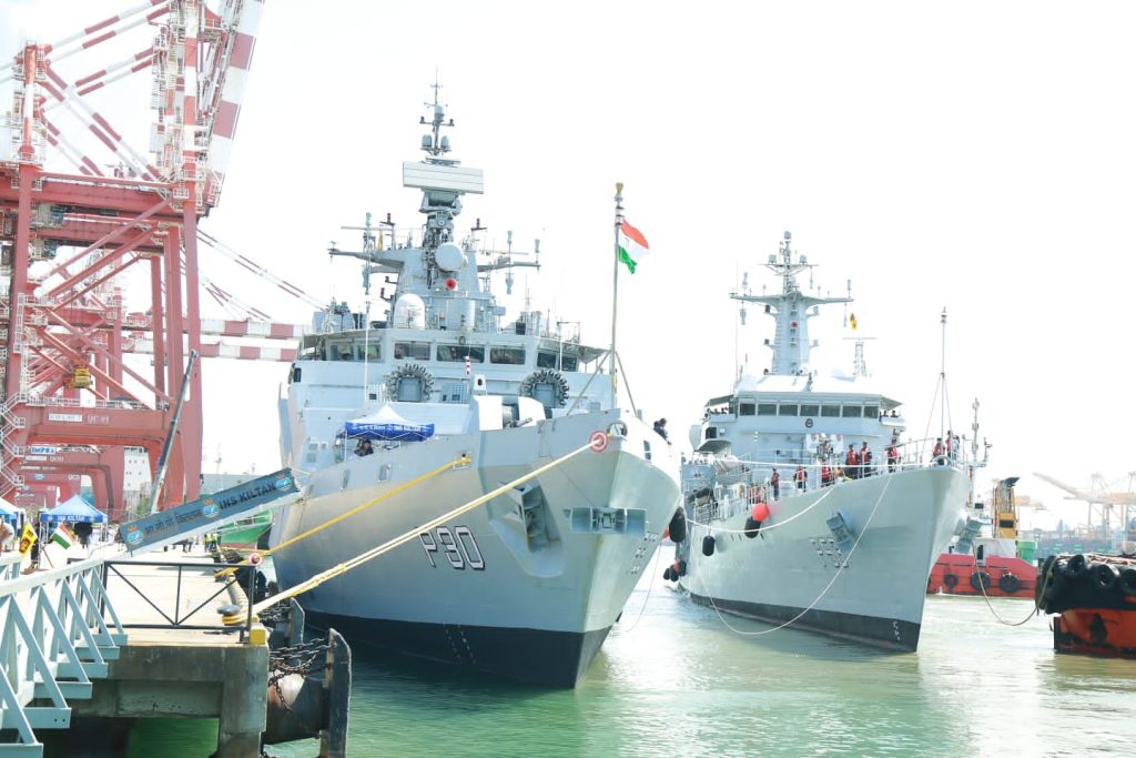 SLINEX 2023 India Sri Lanka Bilateral Maritime Exercise 1