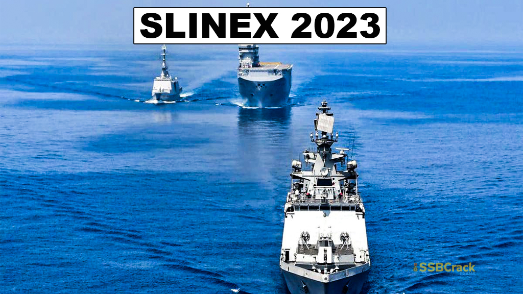 SLINEX 2023 India Sri Lanka Bilateral Maritime Exercise commences