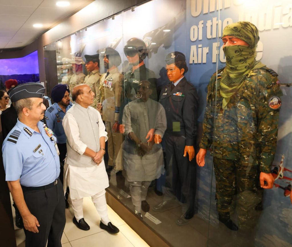 Defence Minister Rajnath Singh Inaugurates Indian Air Force First Heritage Centre