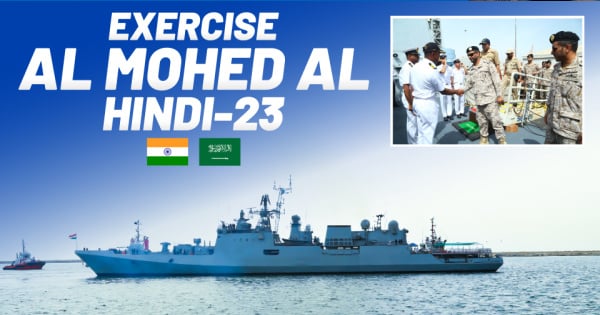 India Saudi Arabia Bilateral Maritime Exercise Al Mohed Al Hindi 2023 1