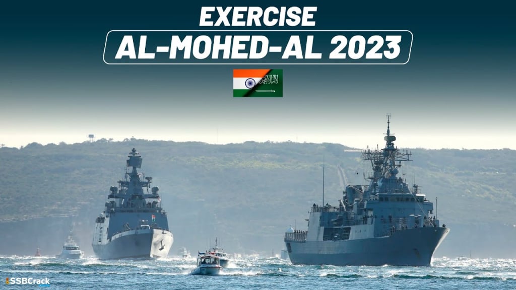 India Saudi Arabia Bilateral Maritime Exercise Al Mohed Al Hindi 2023