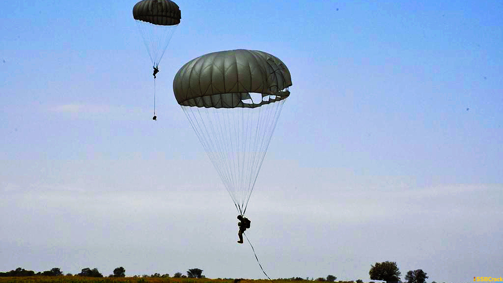 Indian Army Air Force Conducted Joint Airborne Exercise Near Enemy Territory 2