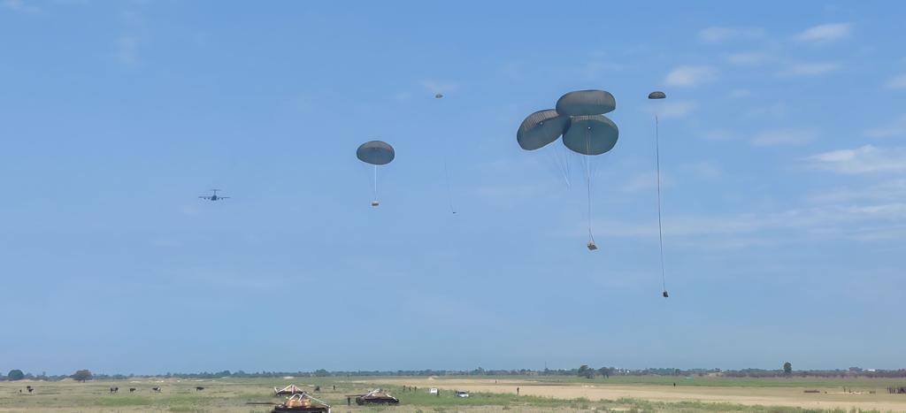 Indian Army Air Force Joint Airborne Exercise 2
