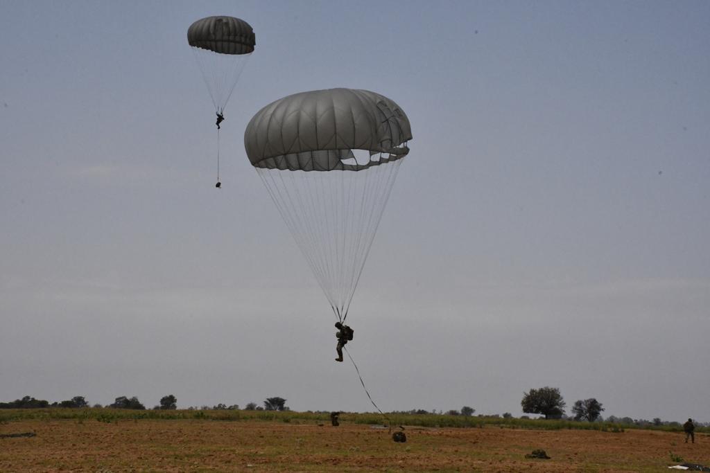 Indian Army Air Force Joint Airborne Exercise 3