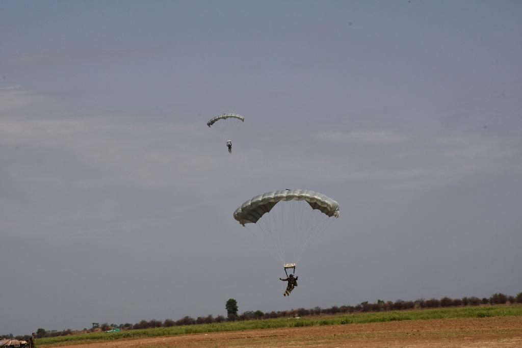 Indian Army Air Force Joint Airborne Exercise 4