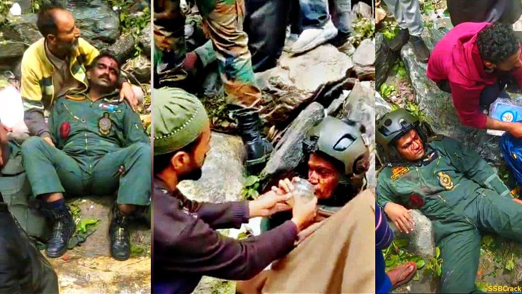 Indian Army Expresses Gratitude to Villagers who helped Injured Crew in the Helicopter Crash