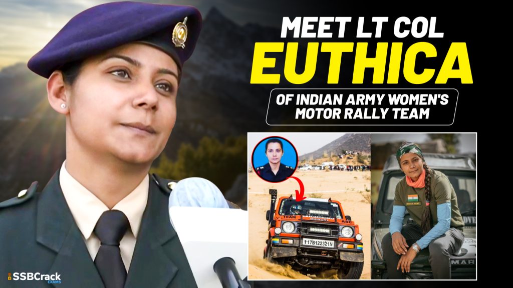 Meet Lt Col Euthica of Indian Army Womens Motor Rally Team