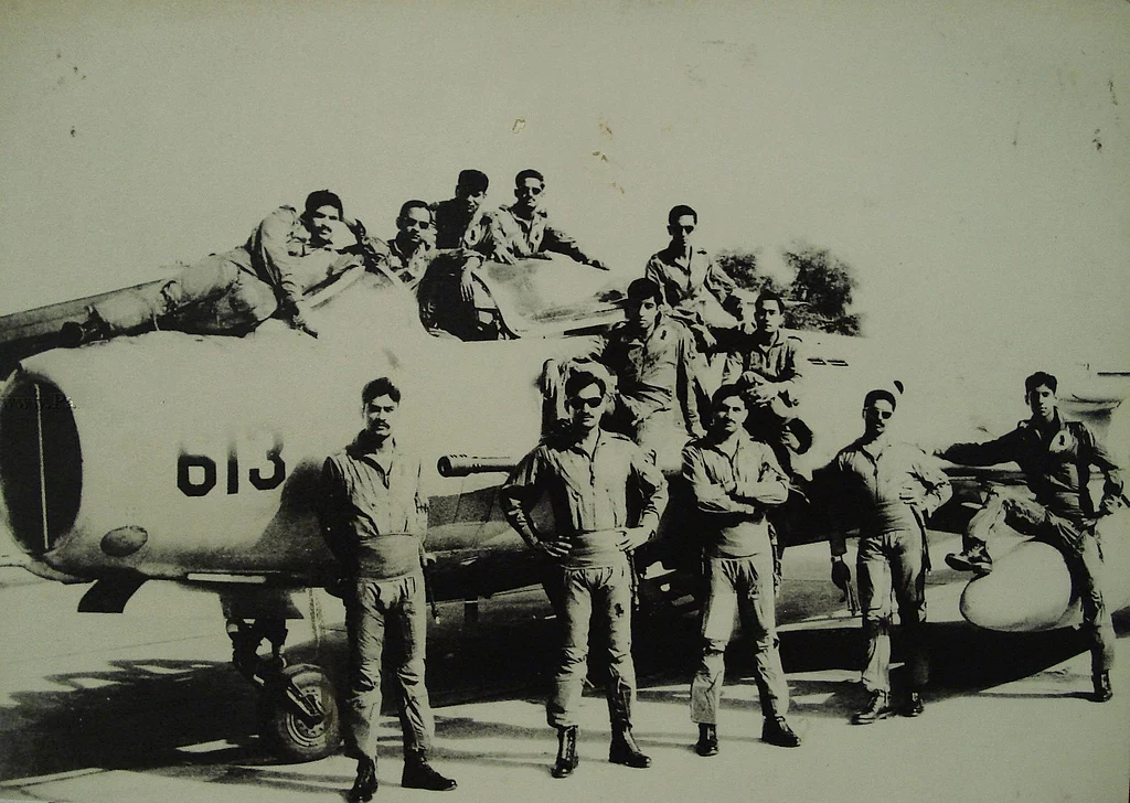 PAF No. 25 Squadron officers 1968