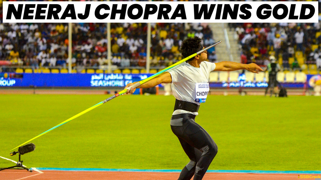 Subedar Neeraj Chopra Clinches Gold at Doha Diamond League