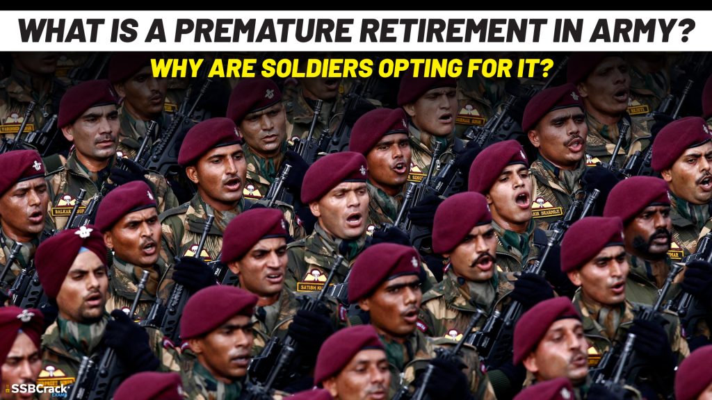 What is a Premature Retirement in Army and why are Soldiers Opting for it