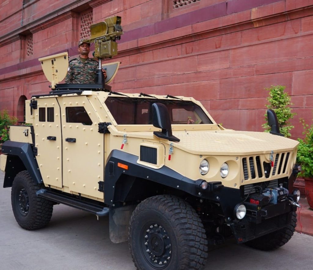 Indian Army inducts the First batch of Light Specialist Vehicle LSV 1