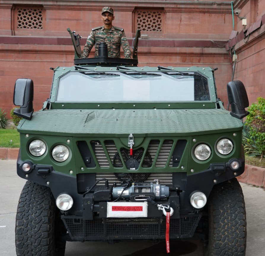 Indian Army inducts the First batch of Light Specialist Vehicle LSV 2