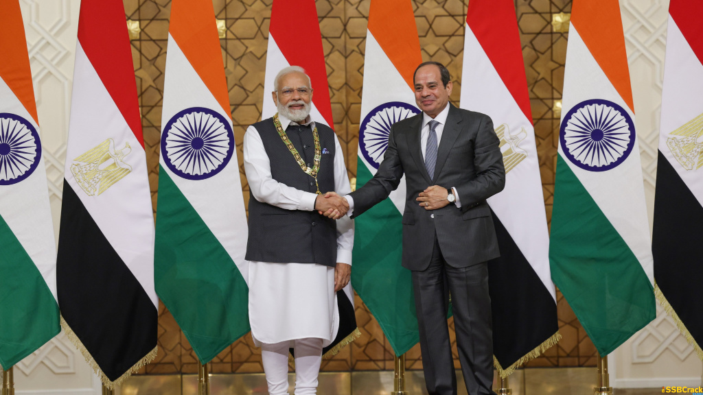PM Modi Conferred with ‘Order of the Nile Egypts Highest Honour 1